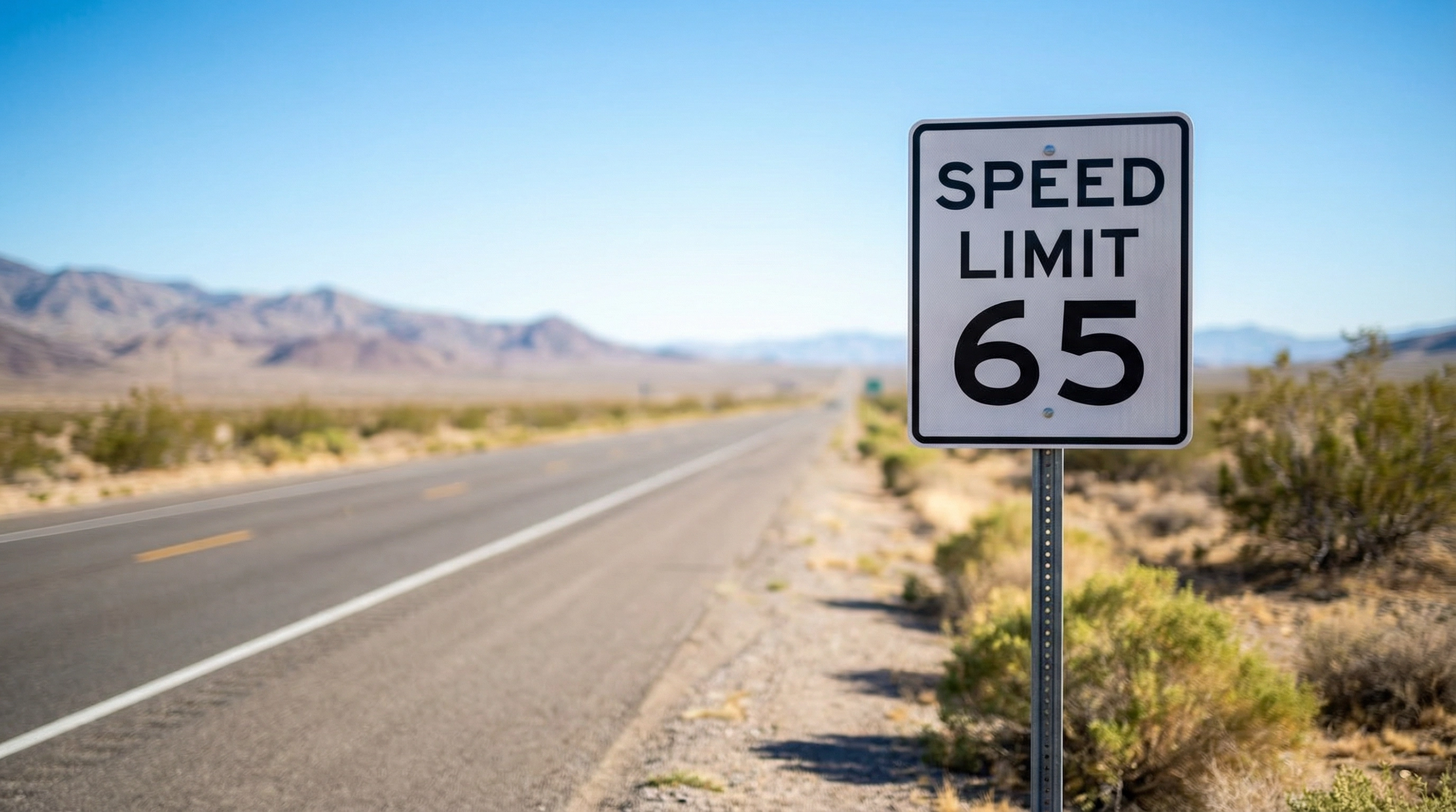 What does a Speed Limit sign indicate?